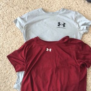 Like new under armor shirts